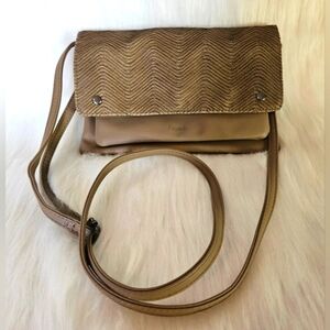 Fiorelli Textured Light Brown Crossbody Bag